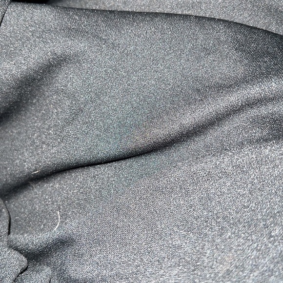 Formal fashions Sz 6 black fitted‎ cowl neck sleeveless dress - Picture 7 of 9